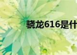 骁龙616是什么水平（骁龙616）