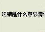 吃醋是什么意思情侣之间（吃醋是什么意思）