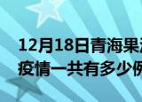 12月18日青海果洛疫情最新确诊数及果洛的疫情一共有多少例