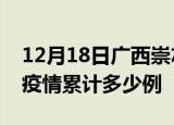 12月18日广西崇左疫情最新消息及崇左这次疫情累计多少例