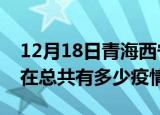 12月18日青海西宁疫情新增确诊数及西宁现在总共有多少疫情