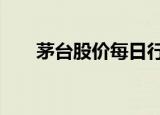 茅台股价每日行情（茅台股价5连跌）