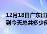 12月18日广东江门疫情情况数据及江门疫情到今天总共多少例