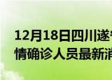 12月18日四川遂宁目前疫情怎么样及遂宁疫情确诊人员最新消息