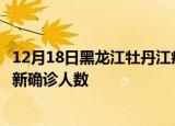 12月18日黑龙江牡丹江疫情总共多少例及牡丹江此次疫情最新确诊人数