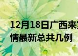12月18日广西来宾疫情最新数量及来宾土疫情最新总共几例