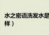 水之密语洗发水是哪个国家的（水之密语怎么样）