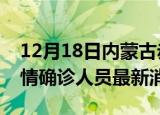 12月18日内蒙古赤峰疫情动态实时及赤峰疫情确诊人员最新消息