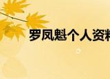 罗凤魁个人资料（罗凤魁个人资料）