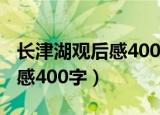 长津湖观后感400字小学生作文（长津湖观后感400字）