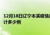 12月18日辽宁本溪疫情最新通报详情及本溪最新疫情目前累计多少例