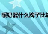 暖奶器什么牌子比较好（暖奶器什么牌子好）