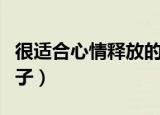 很适合心情释放的句子（很适合心情释放的句子）