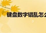 键盘数字错乱怎么处理（键盘数字错乱）