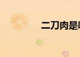 二刀肉是哪个部位（erd）