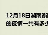 12月18日湖南衡阳疫情今日最新情况及衡阳的疫情一共有多少例