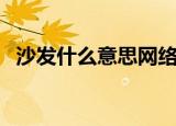 沙发什么意思网络流行语（沙发什么意思）