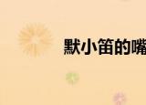 默小笛的嘴能用吗（默小笛）