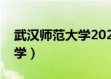 武汉师范大学2020录取分数线（武汉师范大学）