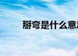 掰弯是什么意思（bw是什么意思）