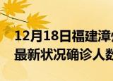 12月18日福建漳州疫情最新数量及漳州疫情最新状况确诊人数