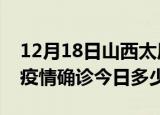 12月18日山西太原本轮疫情累计确诊及太原疫情确诊今日多少例