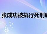 张成功被执行死刑感受（张成功被执行死刑）