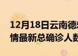12月18日云南德宏疫情最新动态及德宏原疫情最新总确诊人数