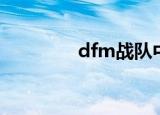 dfm战队中单（dfm战队）