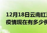 12月18日云南红河疫情最新消息数据及红河疫情现在有多少例