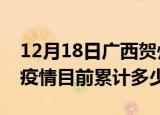 12月18日广西贺州疫情今日数据及贺州最新疫情目前累计多少例