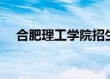 合肥理工学院招生简章（合肥理工学院）