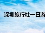 深圳旅行社一日游价格（深圳旅行社电话）