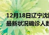 12月18日辽宁沈阳疫情最新数量及沈阳疫情最新状况确诊人数