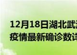 12月18日湖北武汉疫情新增病例详情及武汉疫情最新确诊数详情
