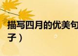 描写四月的优美句子短句（描写四月的优美句子）