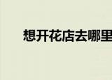 想开花店去哪里学比较好（想开花店）