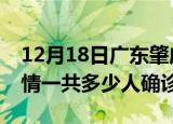 12月18日广东肇庆目前疫情是怎样及肇庆疫情一共多少人确诊了