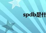 spdb是什么意思（spdb）