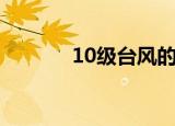 10级台风的风速（10级台风）