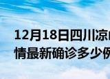 12月18日四川凉山疫情今天多少例及凉山疫情最新确诊多少例