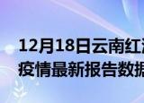 12月18日云南红河疫情最新数据消息及红河疫情最新报告数据