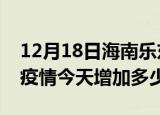 12月18日海南乐东疫情最新状况今天及乐东疫情今天增加多少例