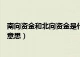 南向资金和北向资金是什么意思（南向资金和北向资金什么意思）