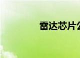 雷达芯片公司（雷达芯片）