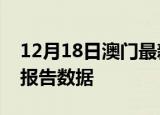 12月18日澳门最新发布疫情及澳门疫情最新报告数据