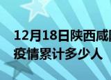 12月18日陕西咸阳累计疫情数据及咸阳新冠疫情累计多少人