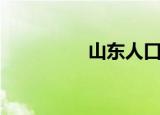 山东人口碑（山东人口）