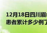 12月18日四川眉山今日疫情通报及眉山疫情患者累计多少例了