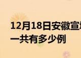 12月18日安徽宣城疫情最新通报及宣城疫情一共有多少例
